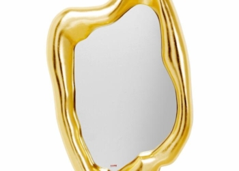 KARE lustro ścienne HOLOGRAM 117×68 cm złote